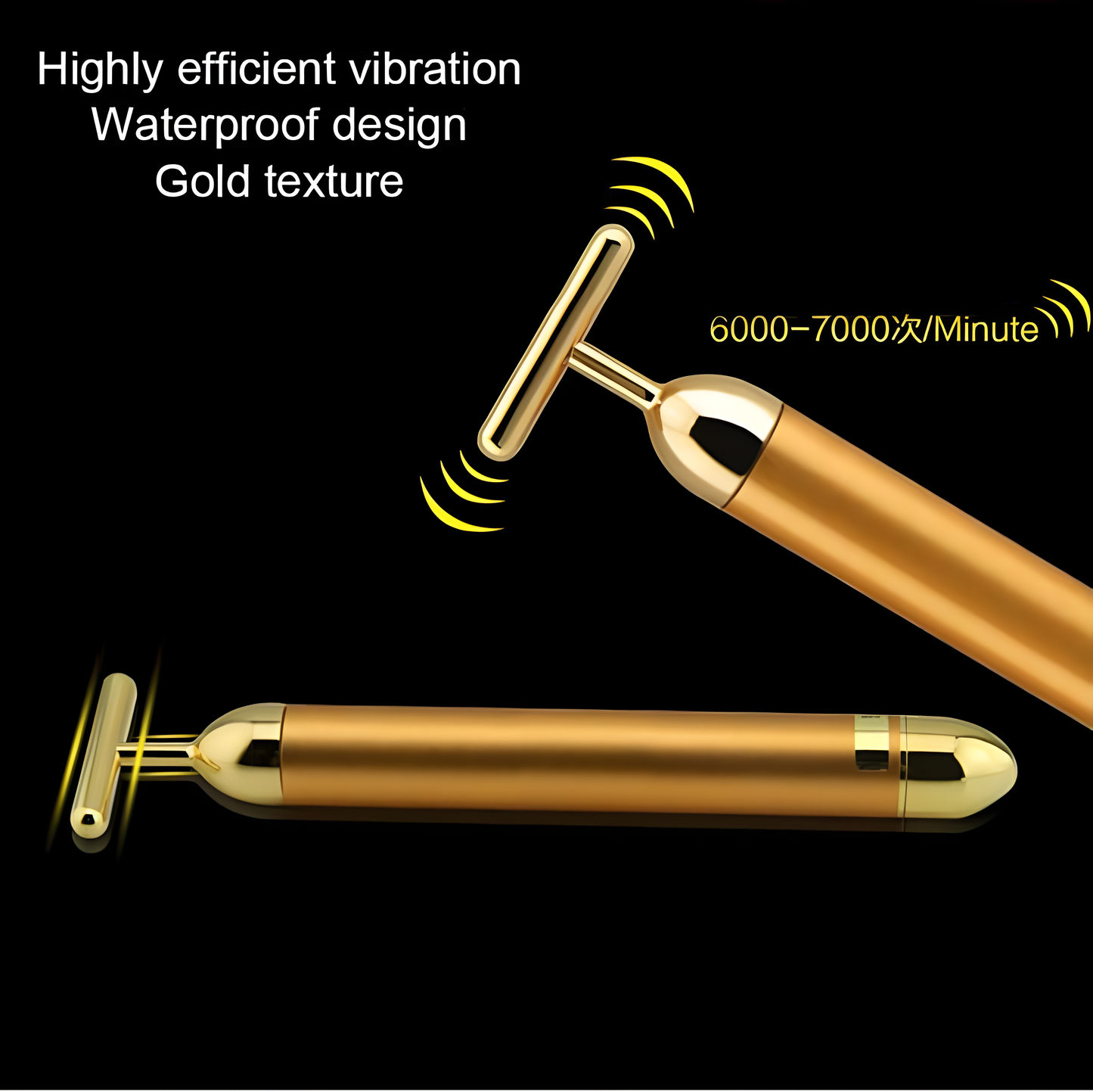 24K Gold Facial Massage Roller