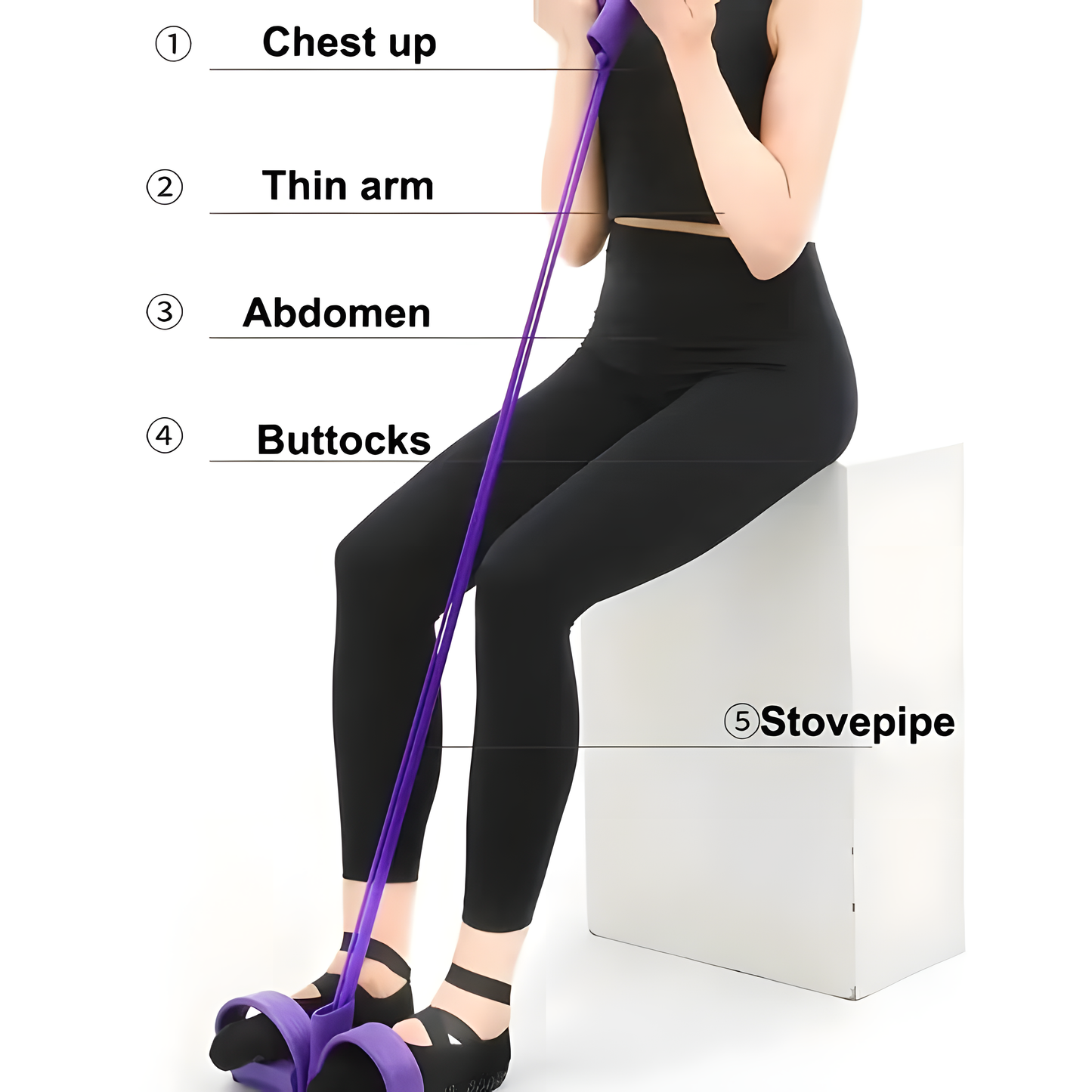 Pedal Pull Resistance Trainer