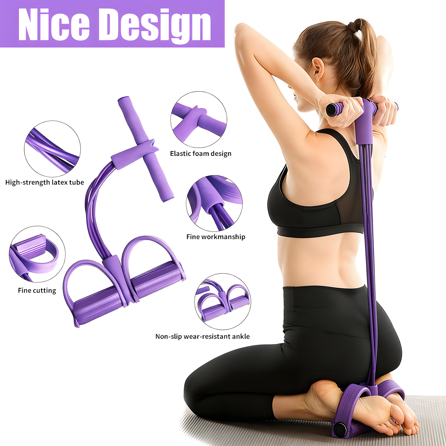 Pedal Pull Resistance Trainer