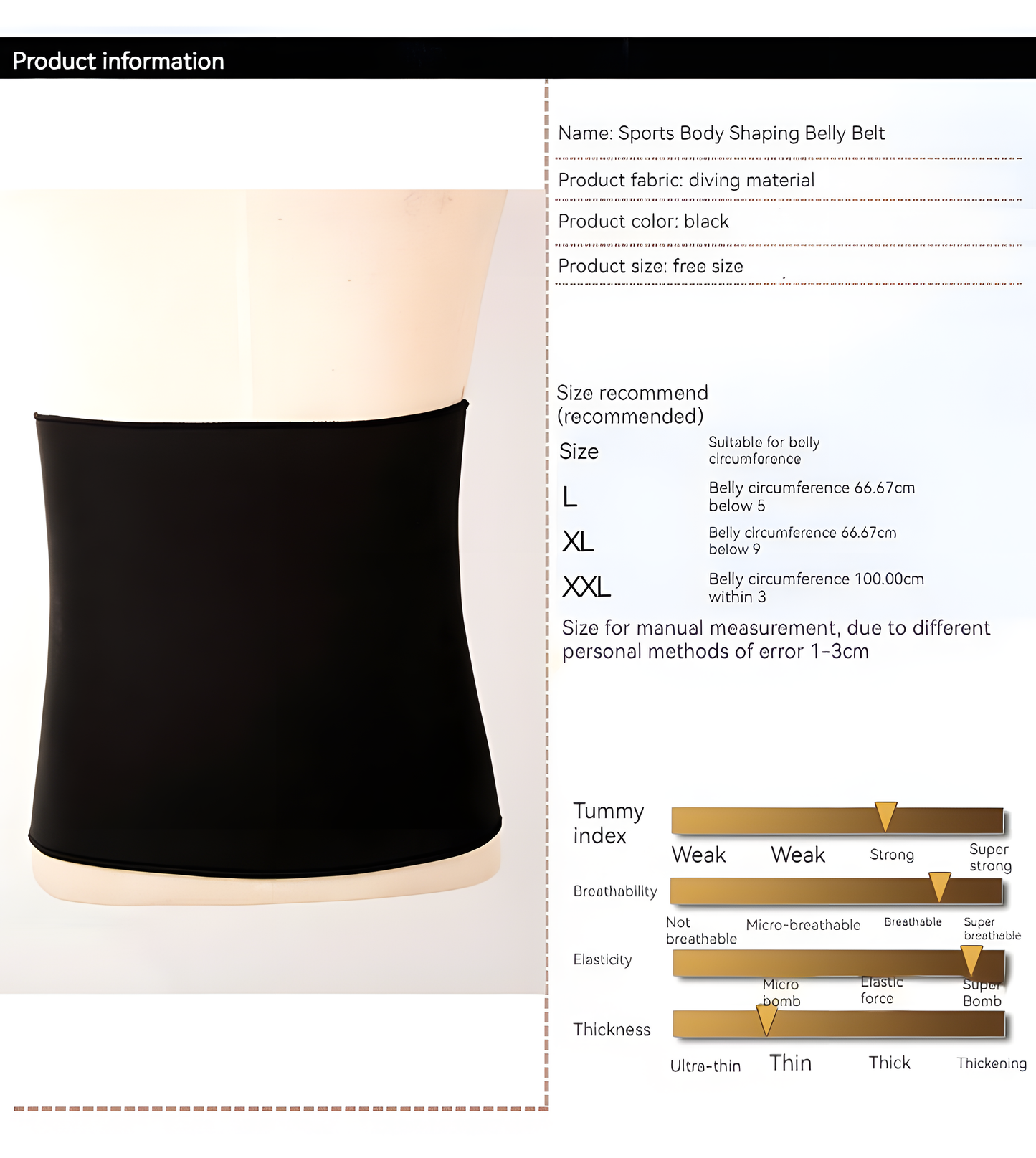 Sweat Belt